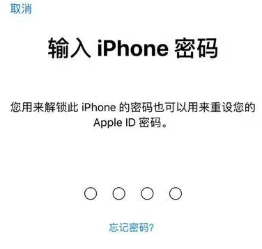 荔浦苹果15维修网点分享iPhone 15六位密码怎么改四位 