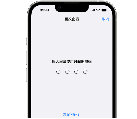 荔浦iPhone屏幕维修分享iPhone屏幕使用时间密码忘记了怎么办 