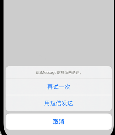 荔浦apple维修iPhone上无法正常发送iMessage信息