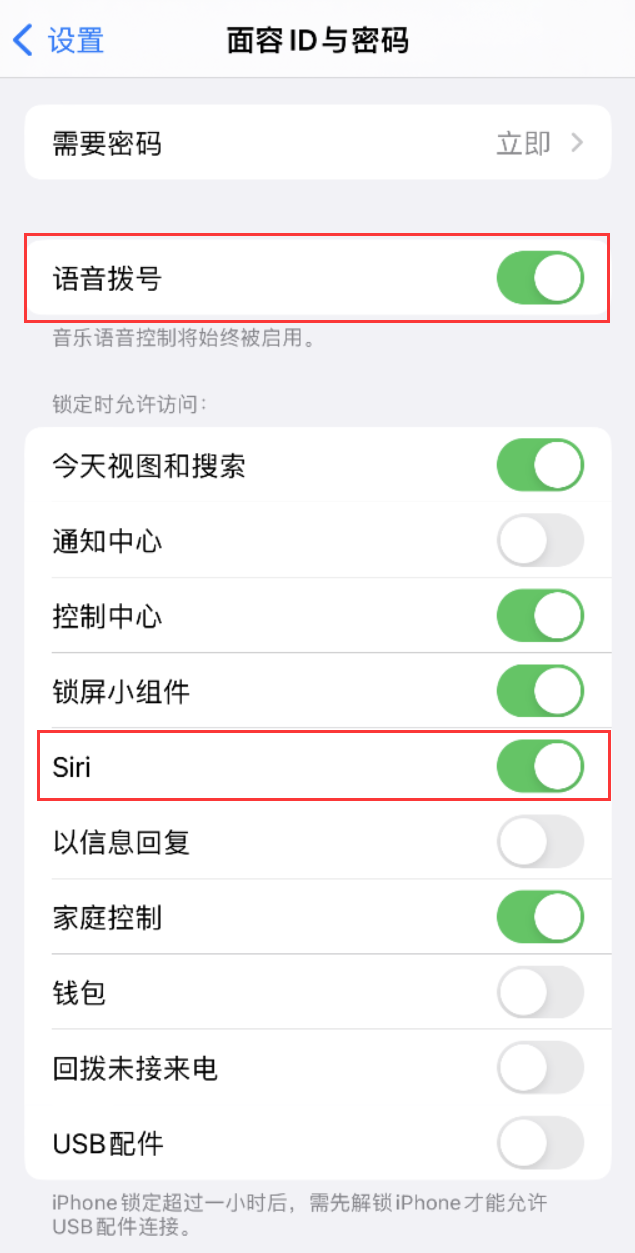荔浦苹果维修网点分享不解锁 iPhone 的情况下通过 Siri 拨打电话的方法 