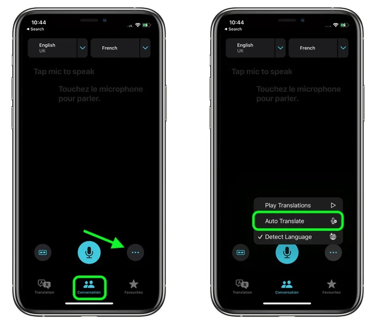 荔浦苹果手机维修分享iOS 15 “翻译” App 新改进 