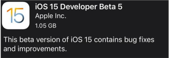 荔浦苹果手机维修分享如何升级到iOS15.0 beta5 