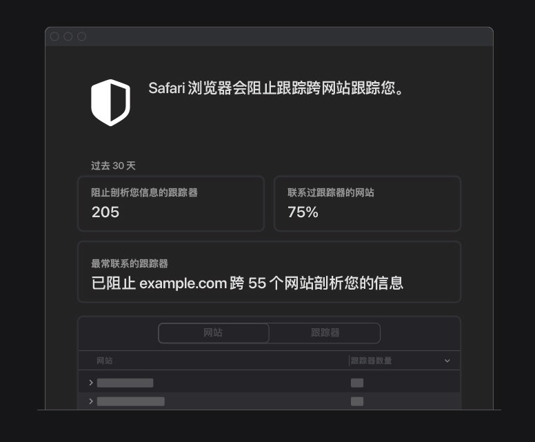 荔浦苹果手机维修分享如何在 Safari 浏览器中查看和打开隐私报告 